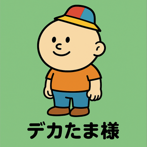 デカたま様のキャラクターイラスト
